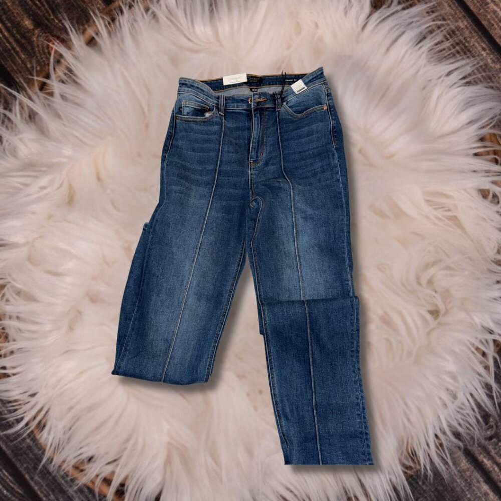 Judy Blue Front Seam Straight Jeans - Size 14